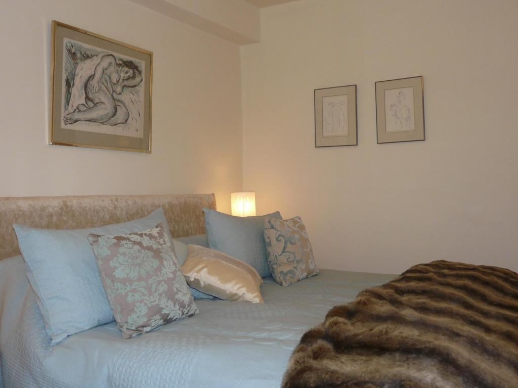 Elleray Suite bedroom in soft blue